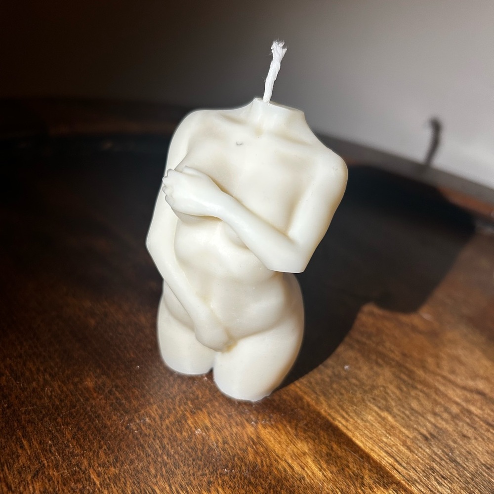 Unscented Soy Wax Candle
